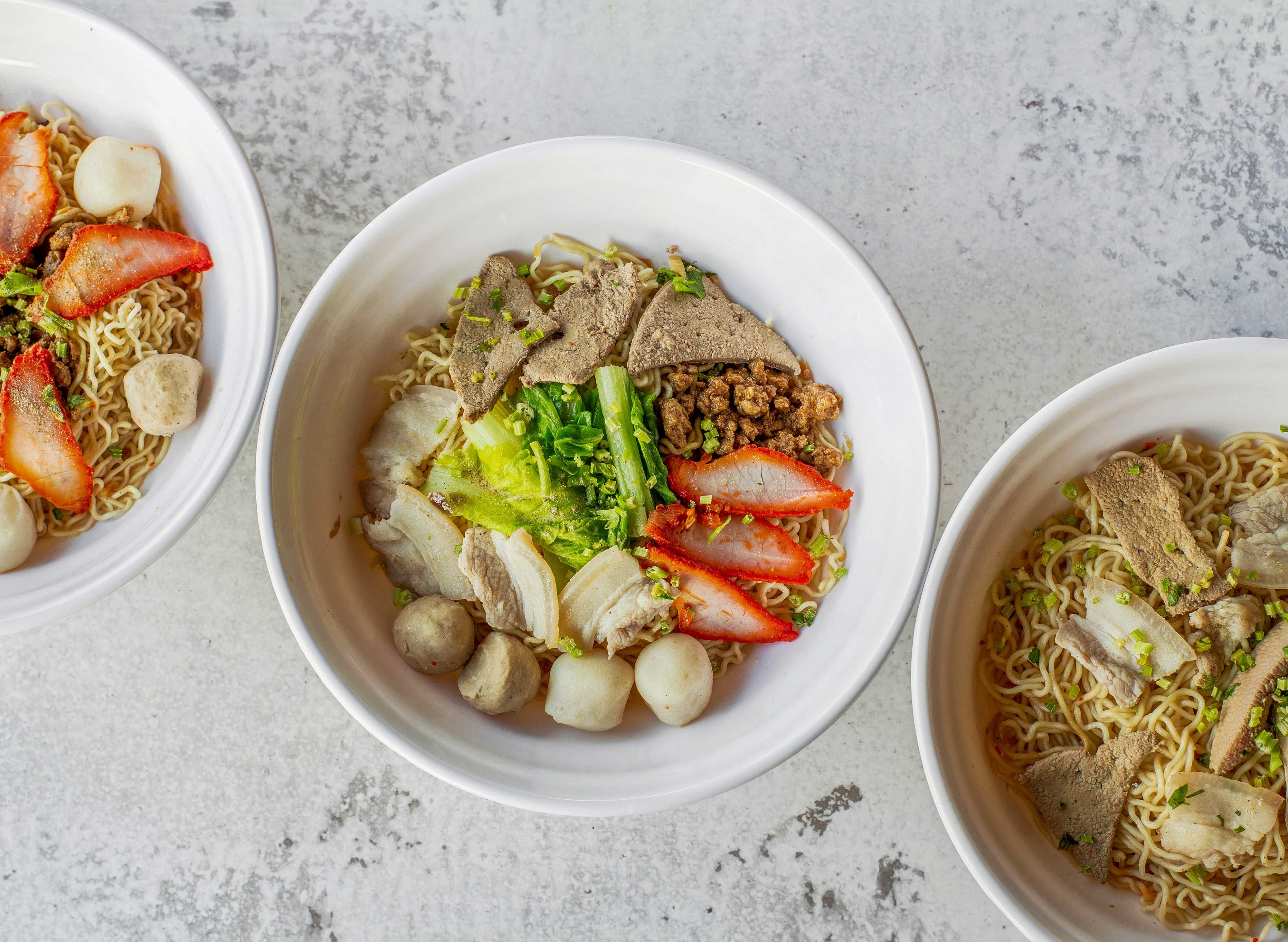 TKJ Kolo Mee Peach Garden Food Court菜单 foodpanda Kuching美食外卖