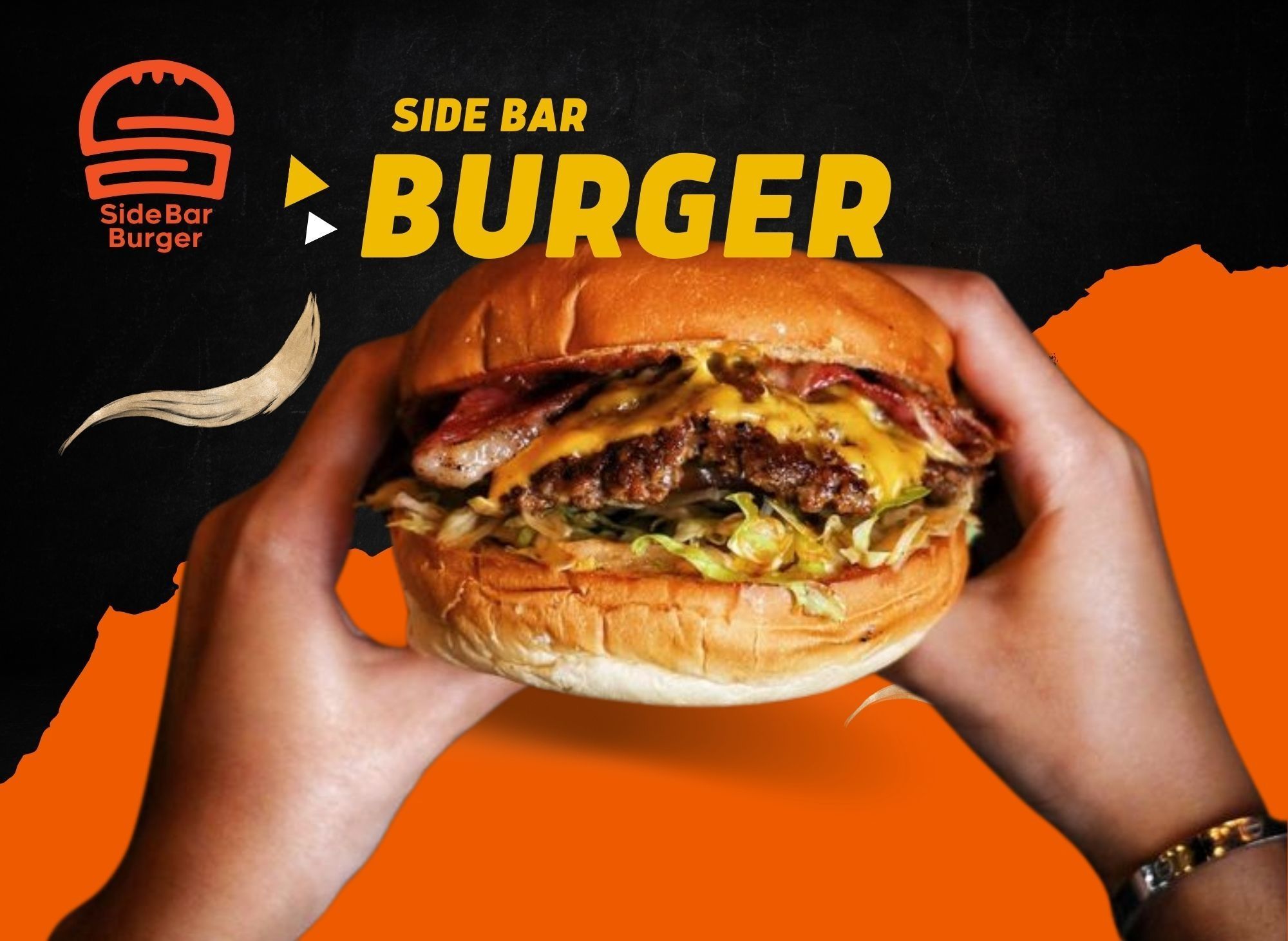 Side Bar Burger vendor logo