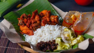 Usop Nasi Ayam Cincang