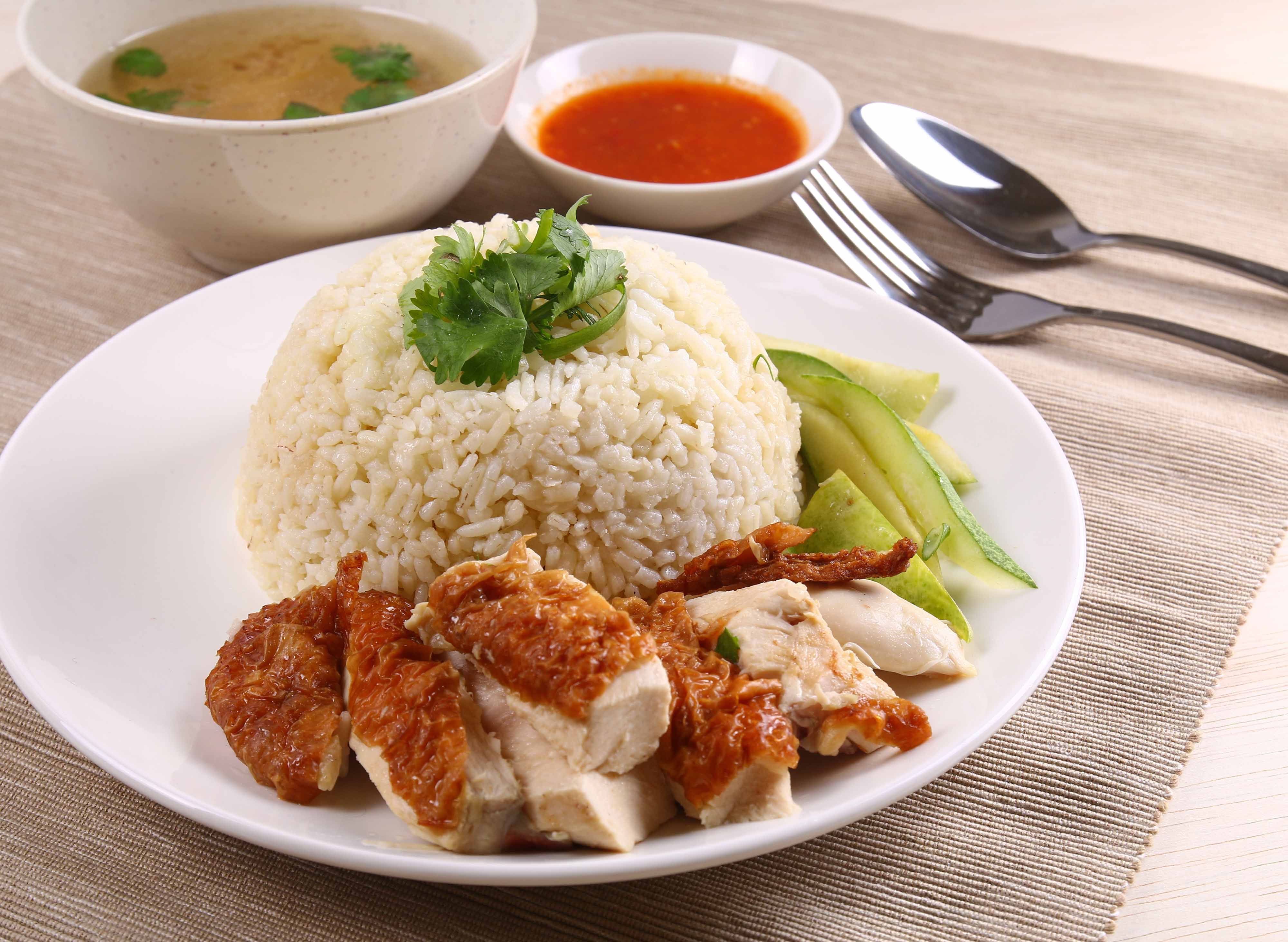 Steam chicken rice фото 113