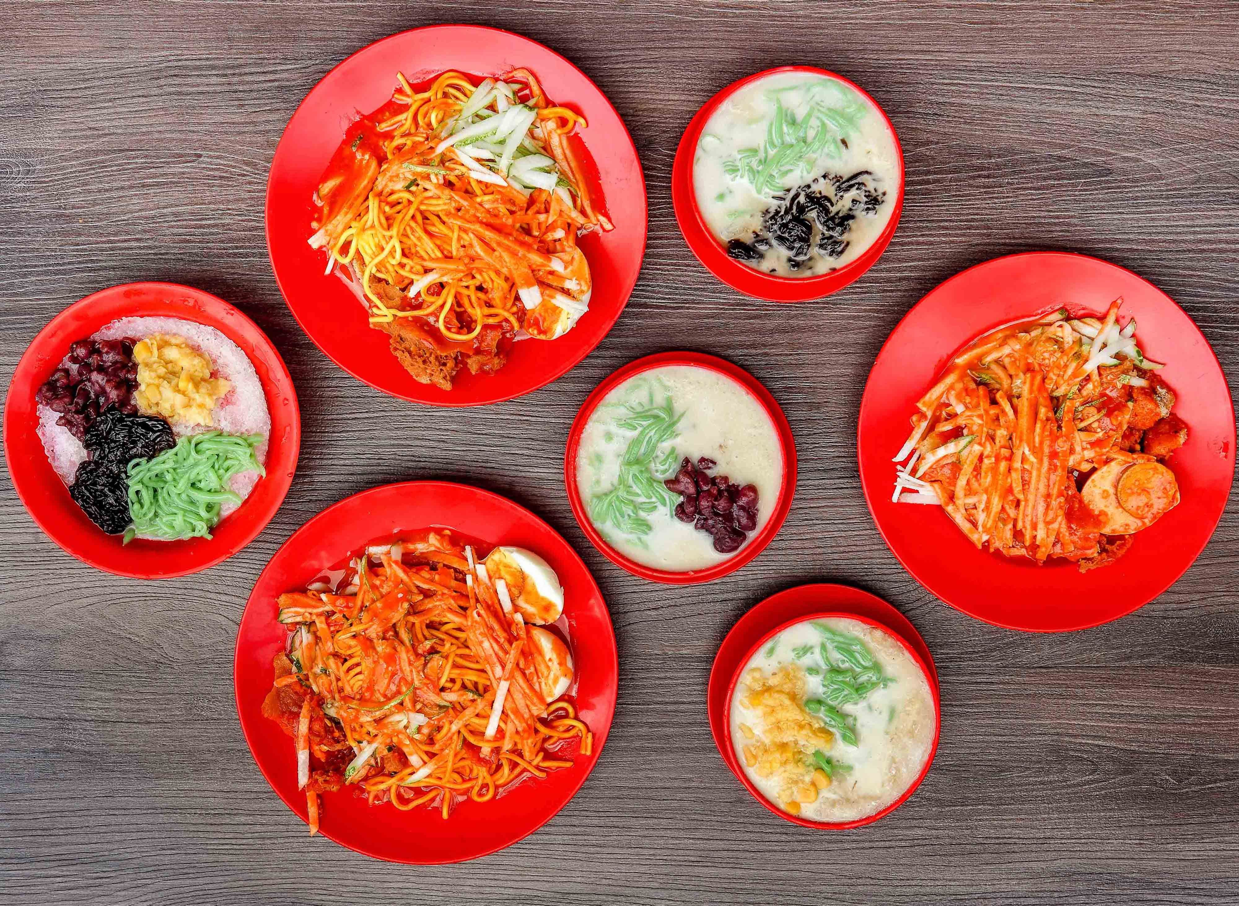Kota kemuning famous Nookiah Cendol & Rojak vendor logo