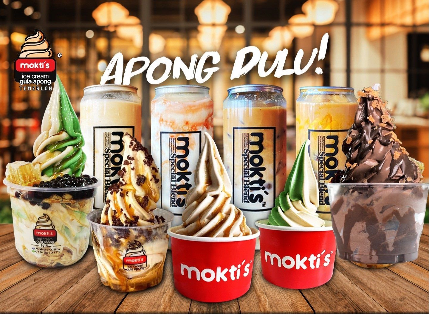 Mokti's Temerloh Aiskrim Gula Apong Food Delivery from foodpanda