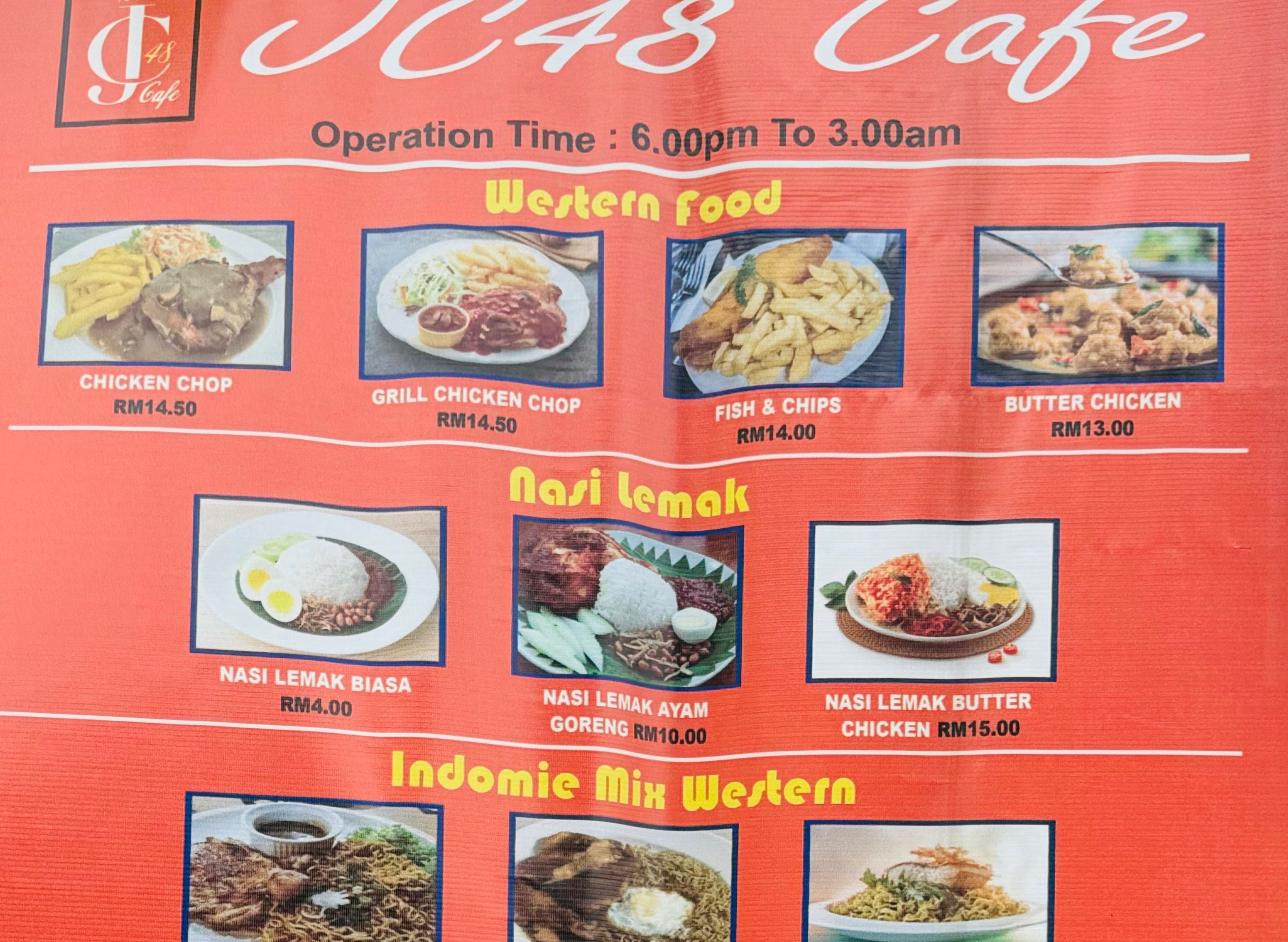 Cafe Jc Menu JC 48 CAFE Menu, Price & Delivery in Subang Jaya | foodpanda