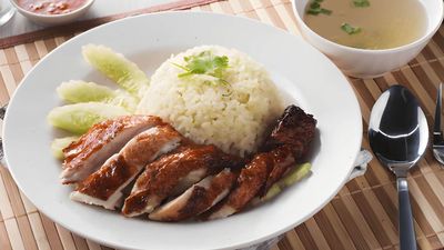 Nasi Ayam Itik (Sabah)