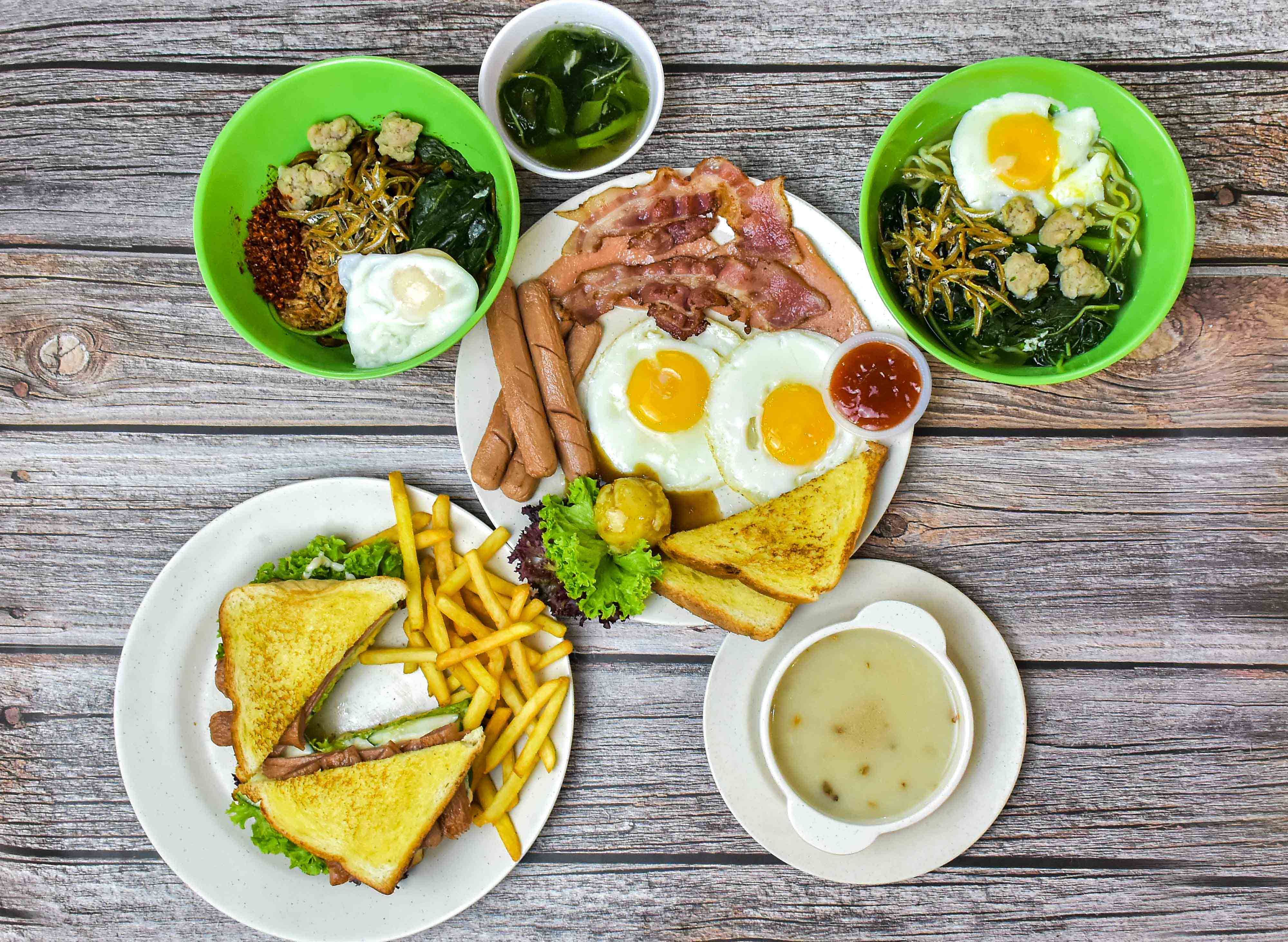 Hometown Western Breakfast Spinach Pan Mee Menu In Bukit Mertajam Food Delivery In Bukit Mertajam Foodpanda