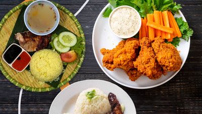 Ideal chicken rice (pasar)