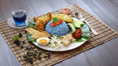 Nasi Kerabu Pedahsiiik (Marang)
