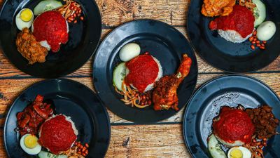 Nasi Lemak Berlauk Klebang