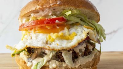 Burger bakar