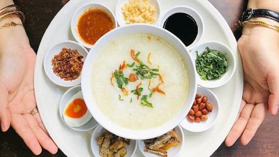 Bubur Nasi Berlauk Ampang