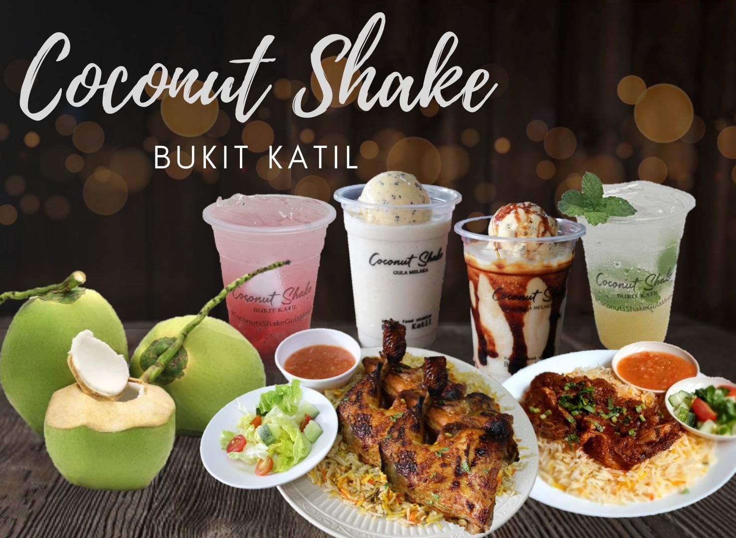 coconut shake melaka recipe terbaru