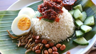 Nasi Lemak Bamboo (Kamunting)