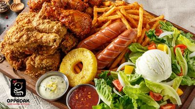 Oppadak Korean "0" Oil Fried Chicken (Central I-City)