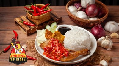 Ayam Gepuk Top Global (Banting)