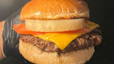 Flips burger