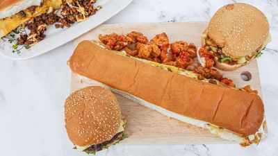 BURGER AYAM CRISPY PADU BAK HANG (KOTA DAMANSARA)