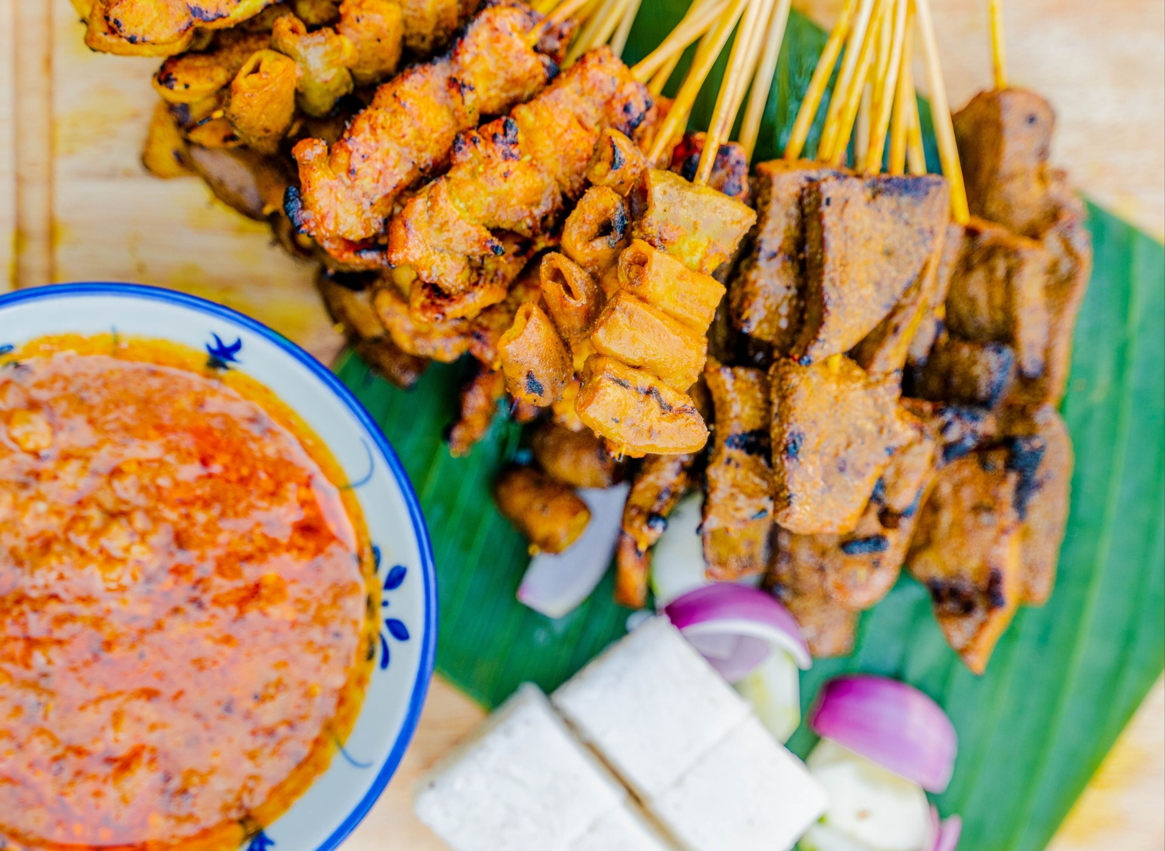 Happy Satay vendor logo