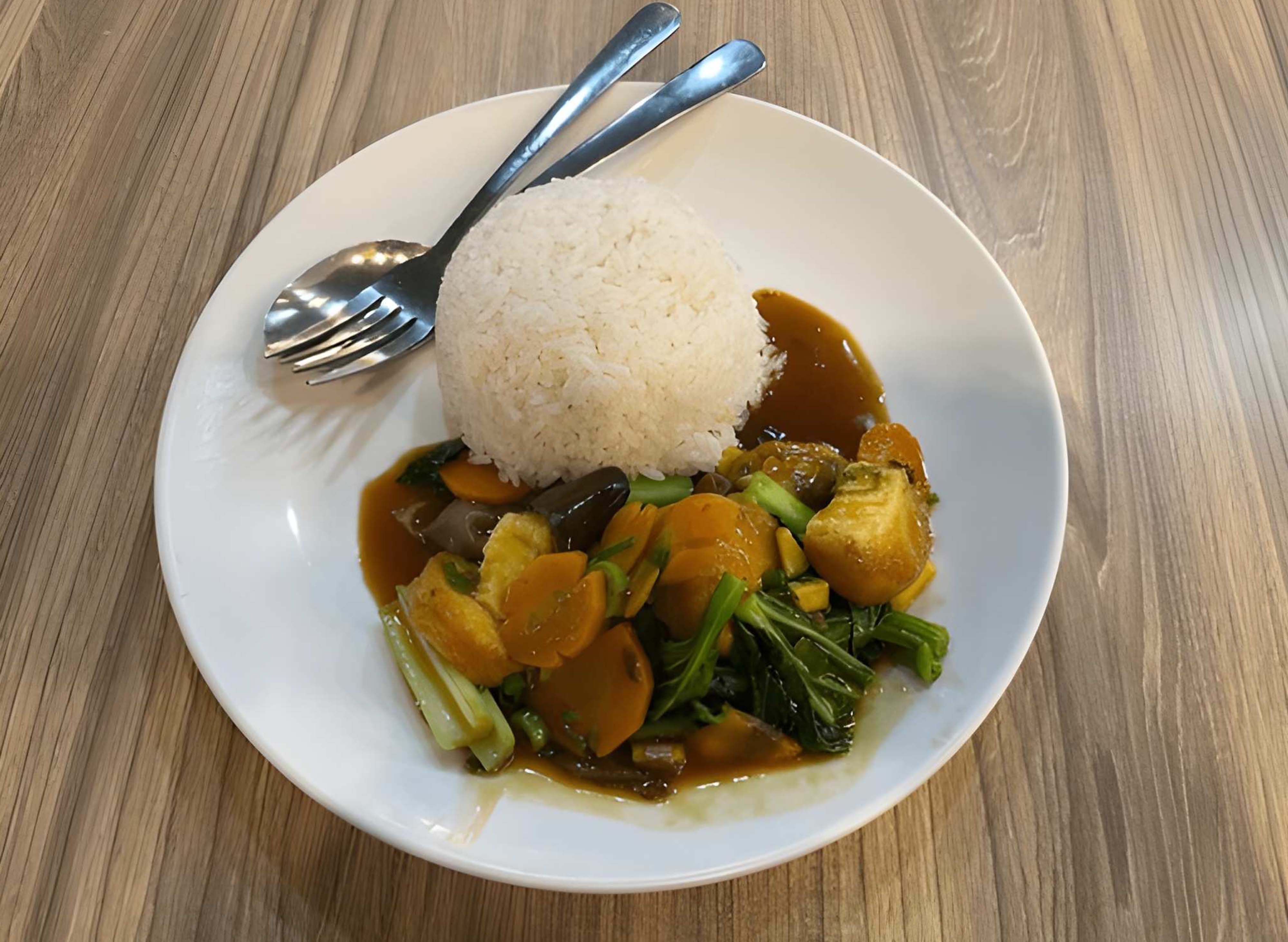8 Morality Vegetarian Restaurant 八德素食馆 (Jalan Krian) vendor logo