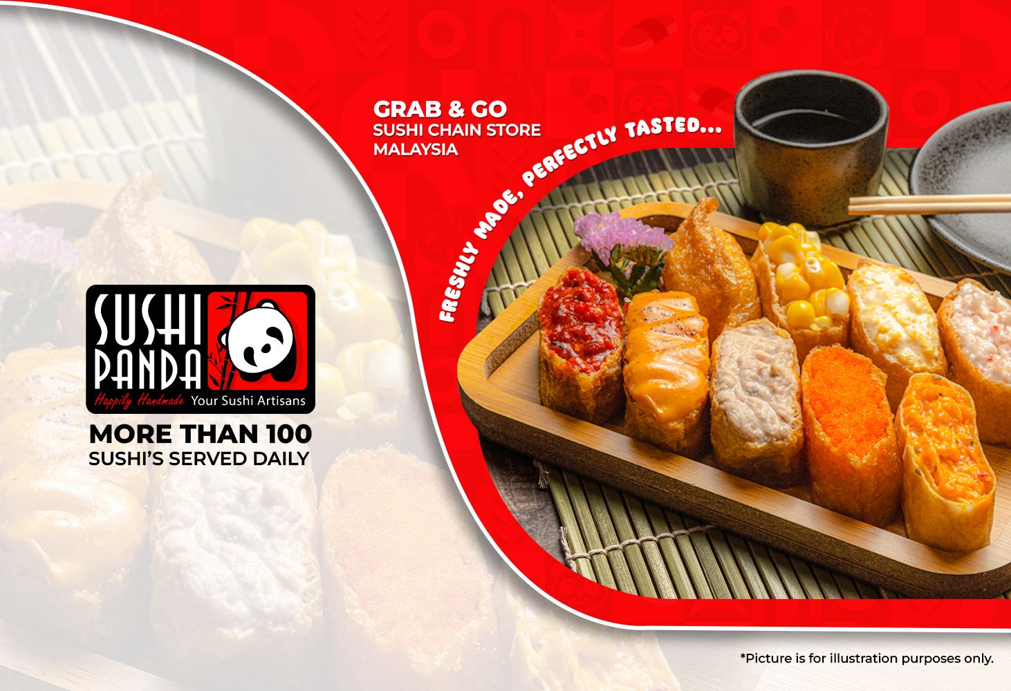 Sushi Panda (KK Plaza) | Food Delivery from foodpanda