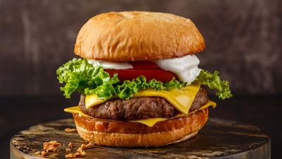 Mama Burger Cheese Leleh (Taman Kerayong)