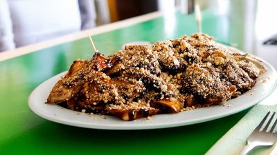 Andy Cuttlefish Spinach 大树脚鱿鱼蕹菜 (Jalan Kompleks Sukan)