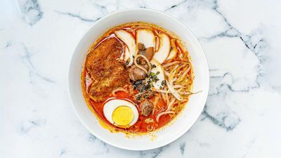 Laksa (聚家茶餐室 MeetUp Coffee Shop)