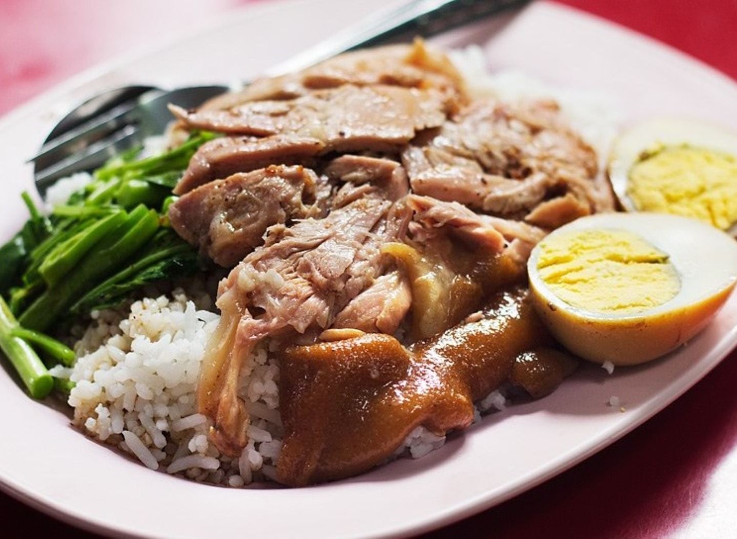 Genting Cafe Jeab Bangkok Famous Pork Leg Rice menu and delivery in