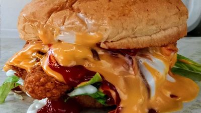 BURGER LELEH VIRAL