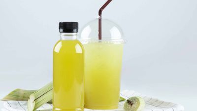 Menjual Air Tebu Segar Fresh