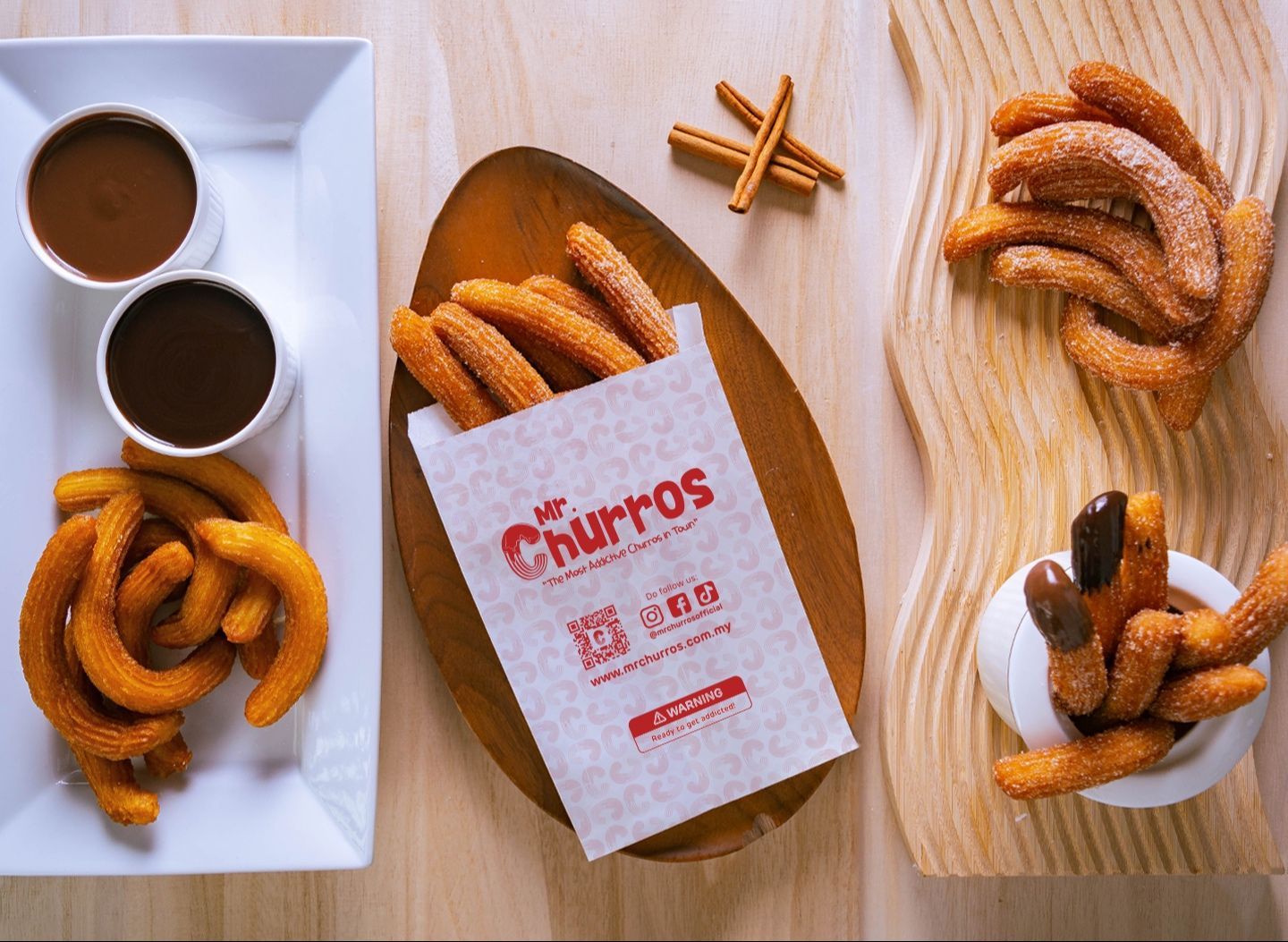 MR.CHURROS SUNGAI BESAR vendor logo