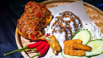 Ayam Gepuk Ganteng