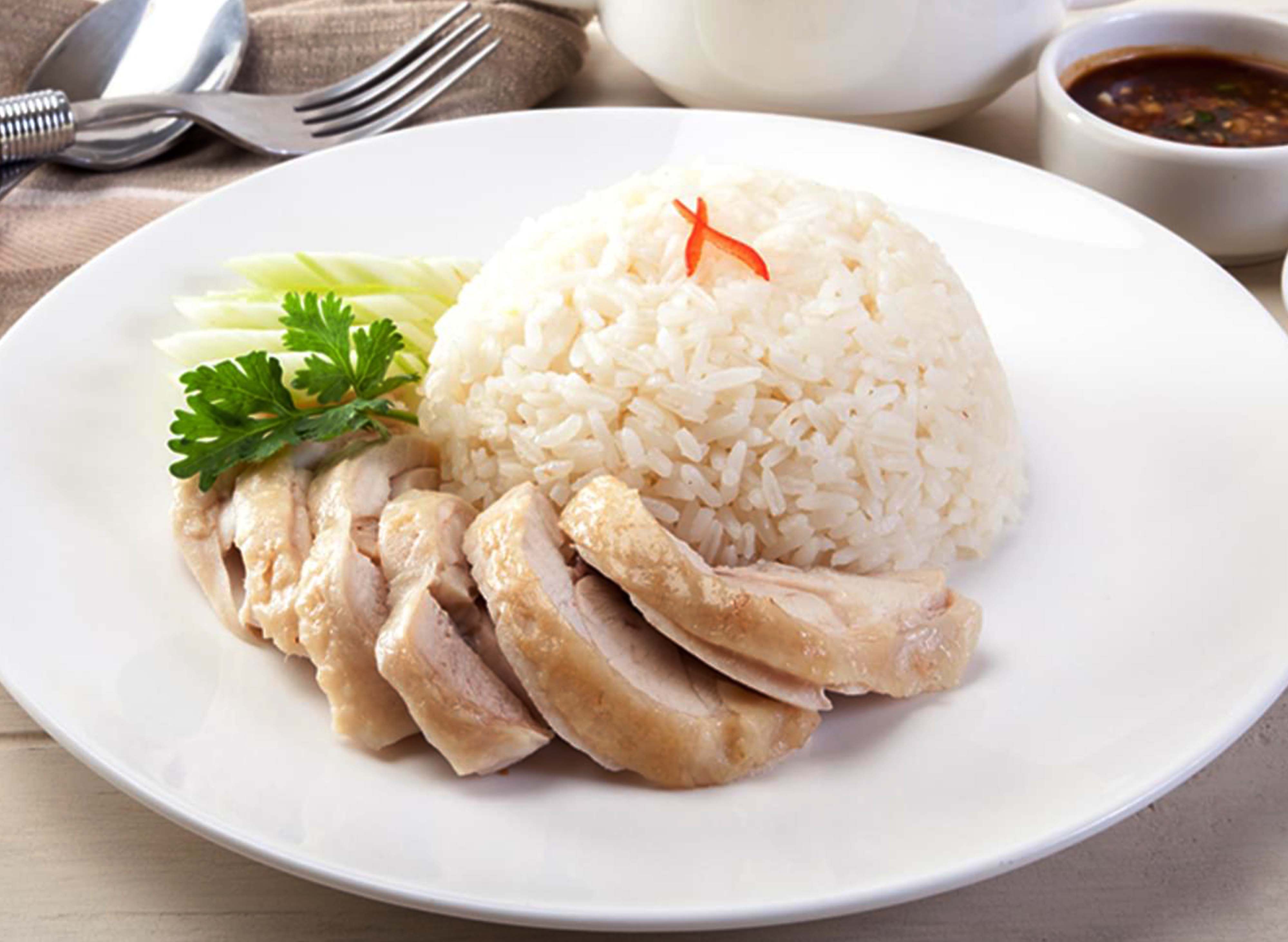 Steam chicken rice фото 13