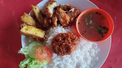 Nasi Sambal Tenggek