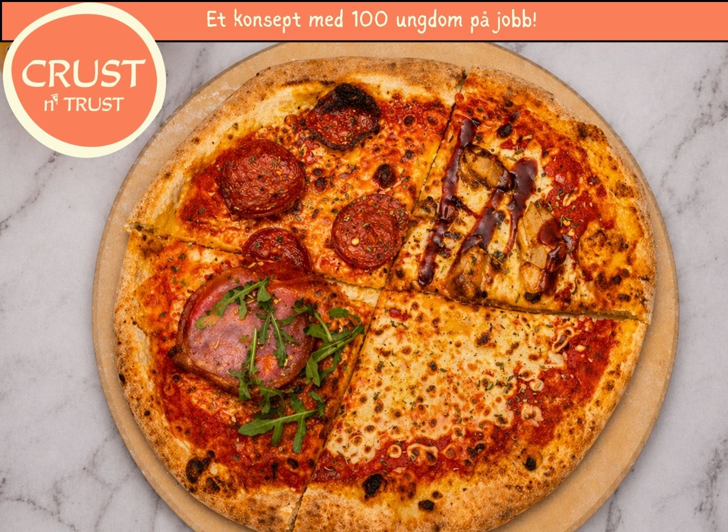 Crust N'Trust Gjøvik vendor logo