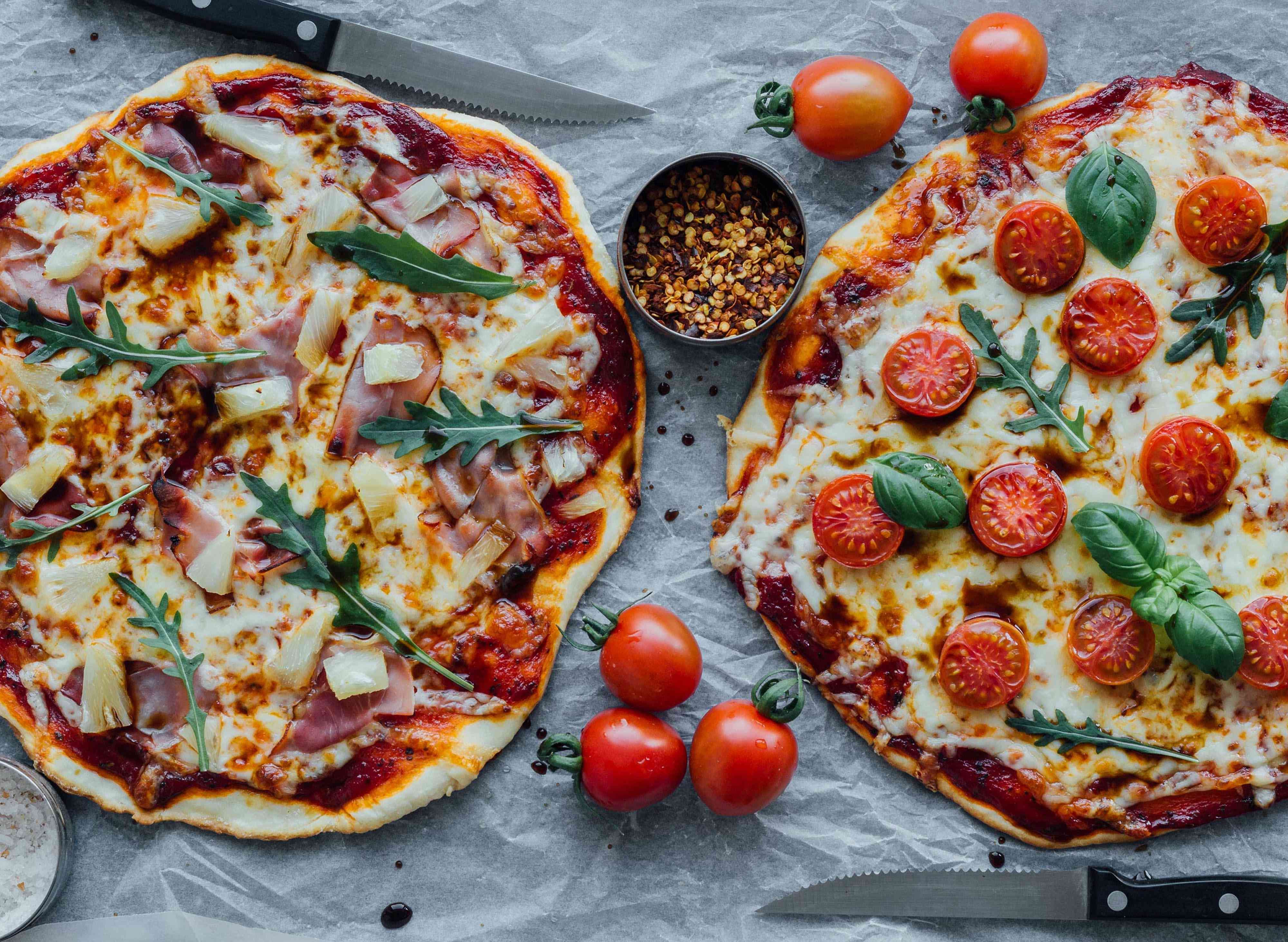 Take away fra Pizza de Pasta Sentral i Bergen med foodora-levering, meny