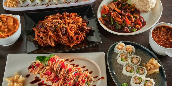 Silver Chopsticks & Sushi Torshov