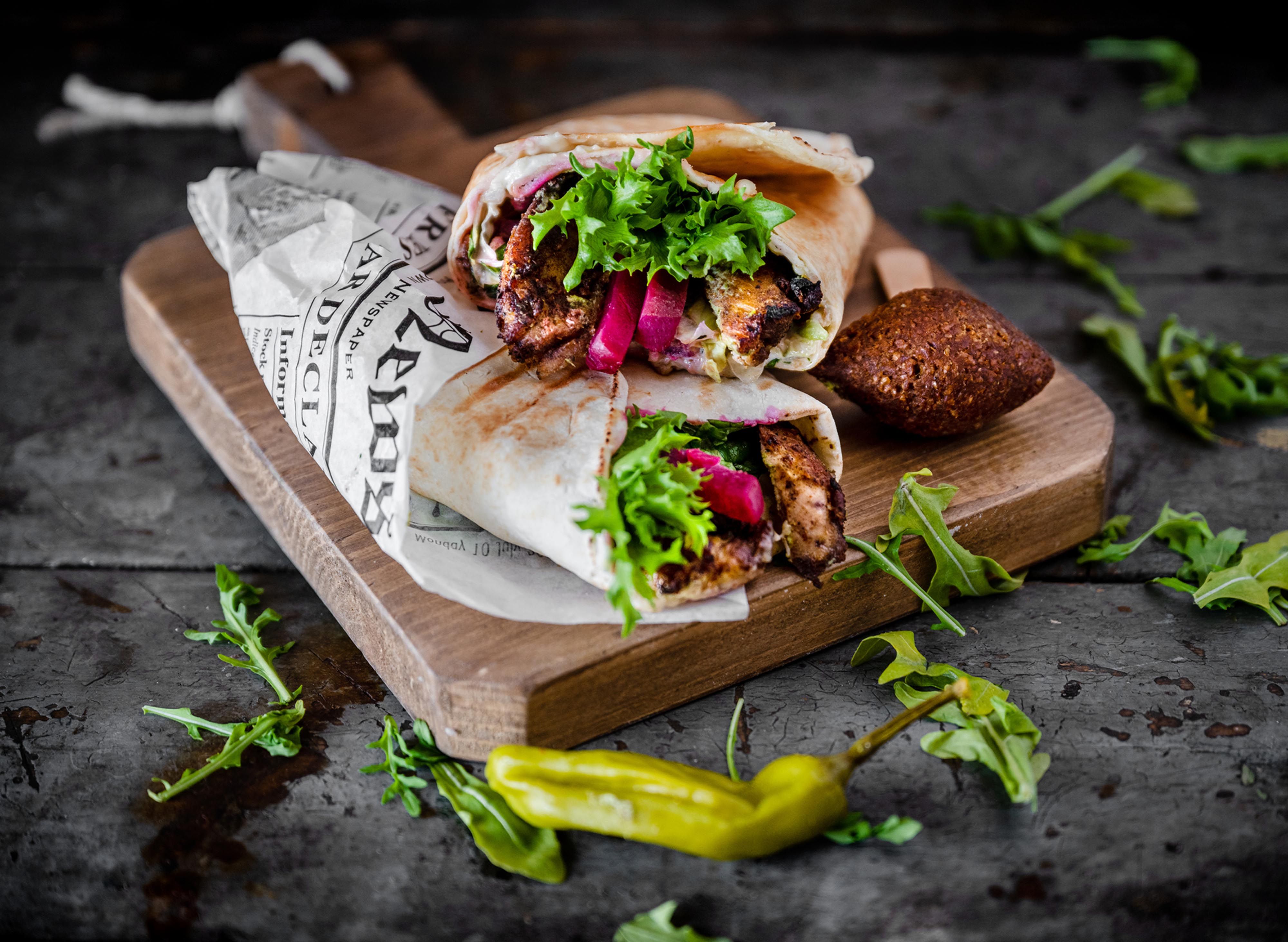 King Falafel vendor logo