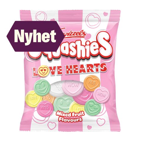 Swizzels Squashies Love Hearts | 120g