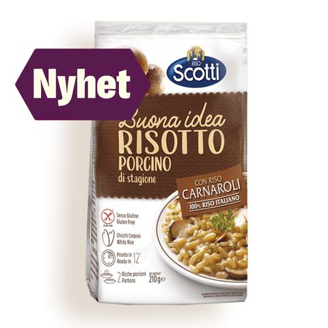 Riso Scotti Risotto m/Sopp | 210g