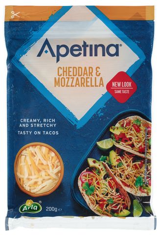 Apetina Cheddar & Mozzarella | 200g