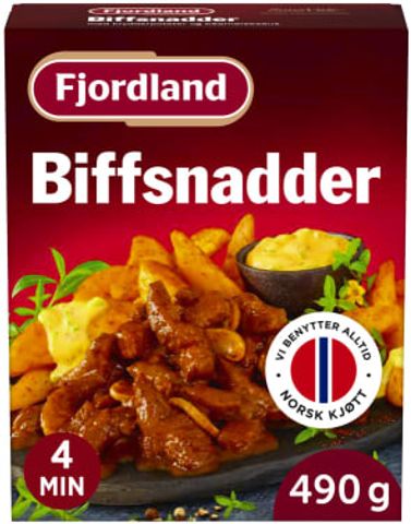 Fjordland Biffsnadder | 490g