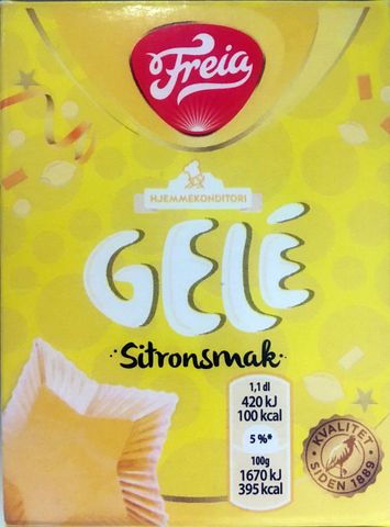 Freia Gelé Sitronsmak | 125g