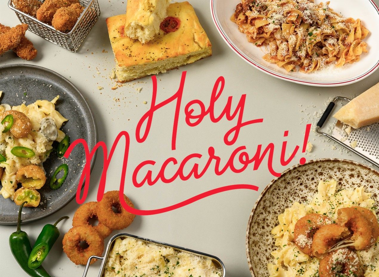 Holy Macaroni! Söderköping vendor logo