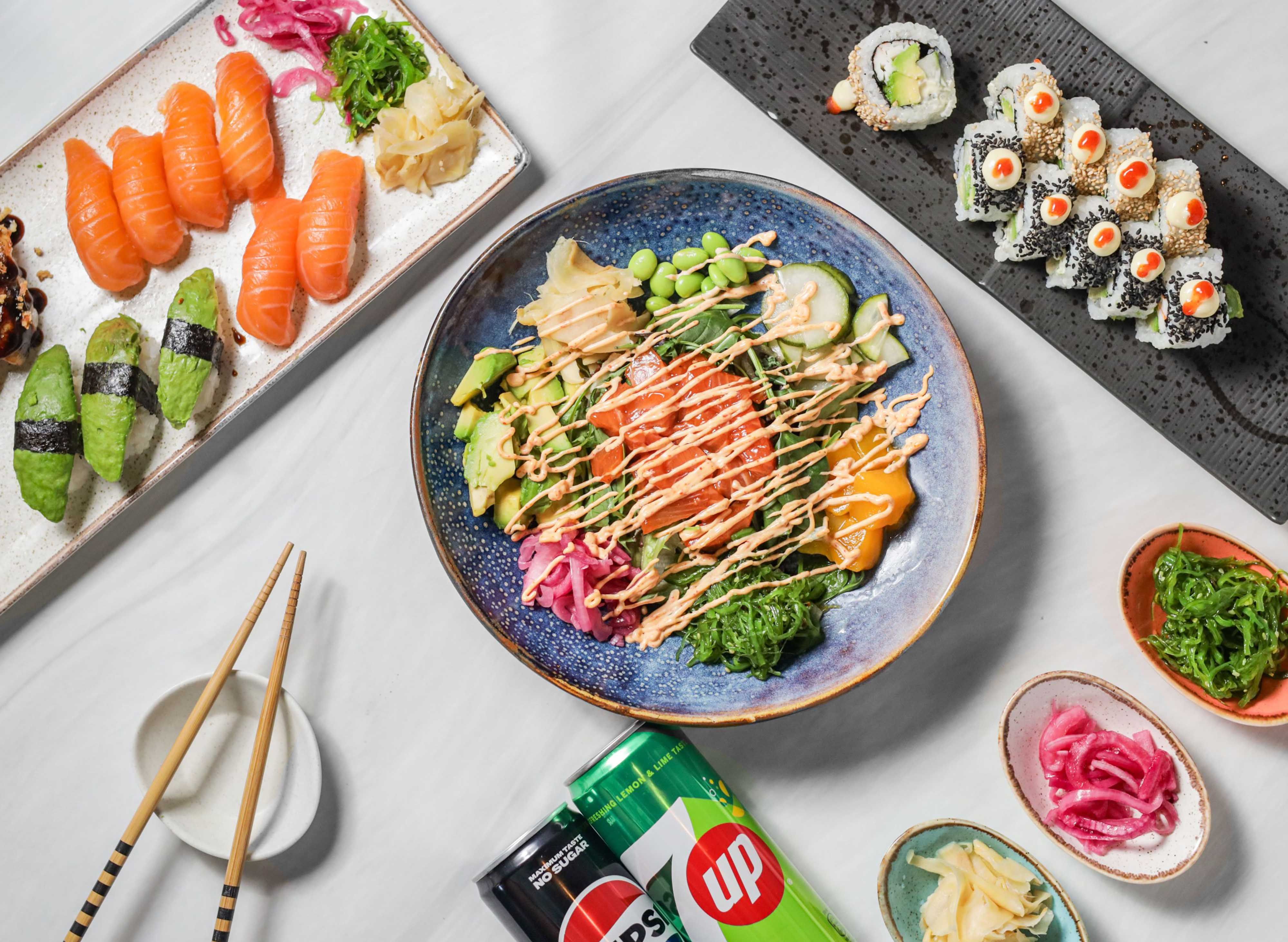 Esa Sushi Norra Kansligatan vendor logo