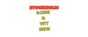 Stockholm E-cigg & Vitt Snus