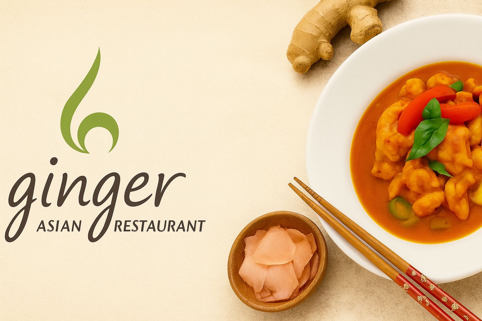 Ginger Asian Restaurant vendor logo