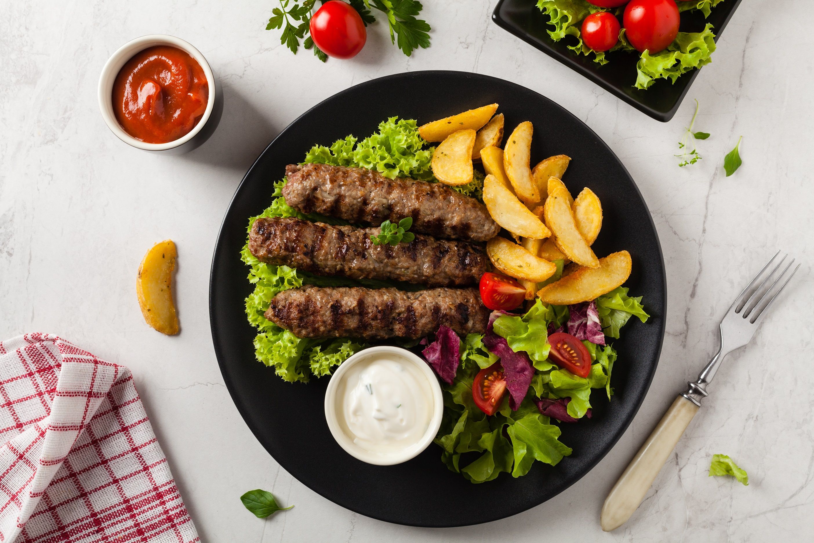Balkan grill vendor logo