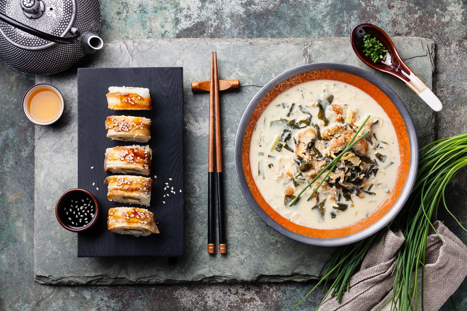 Mariehem Sushi & Bibimbap vendor logo