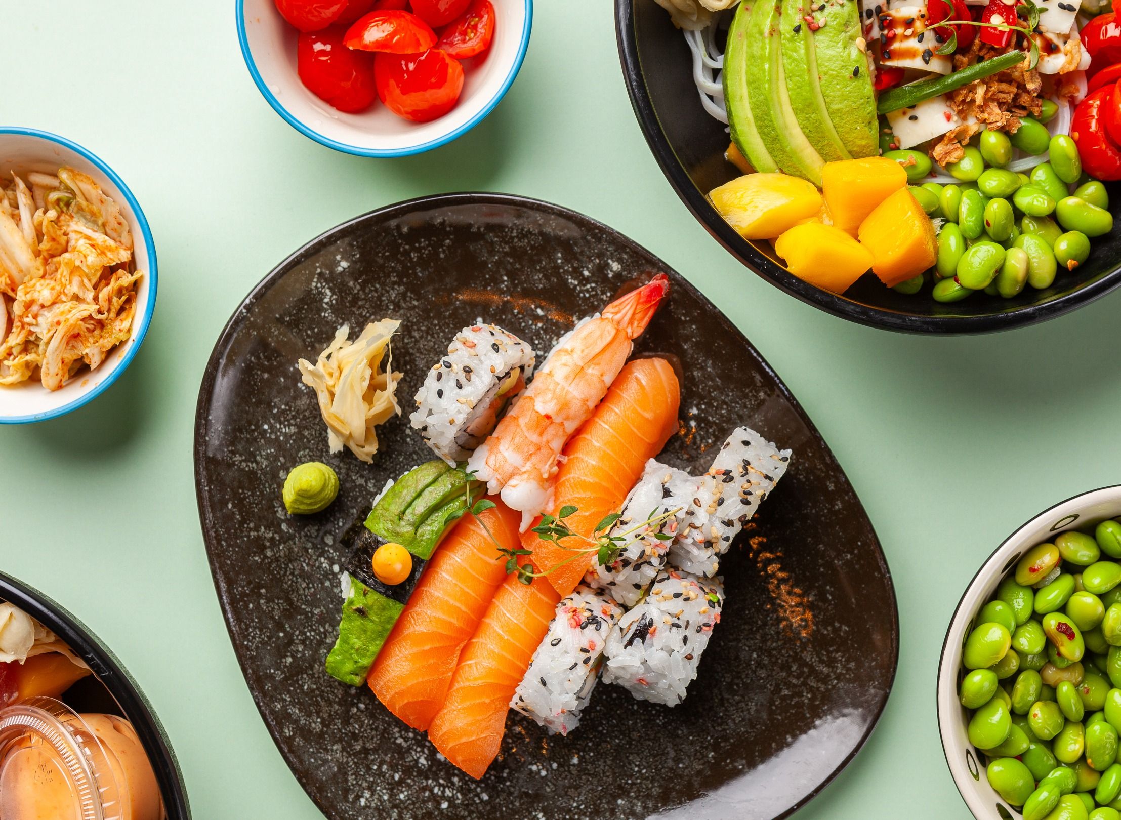 Sushi & Bowl vendor logo