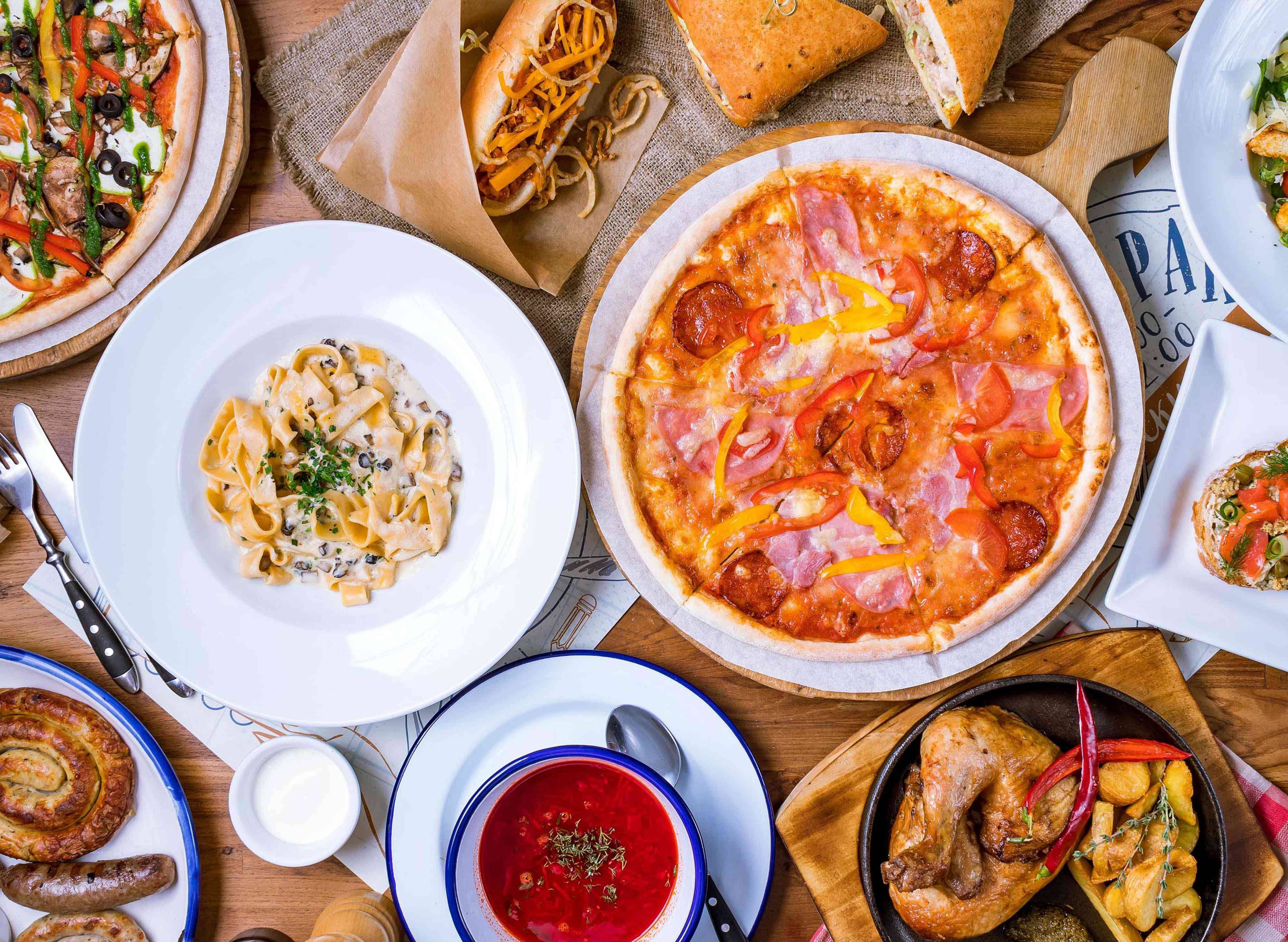 Zio's Pastas meny Beställ online i Stockholm foodora